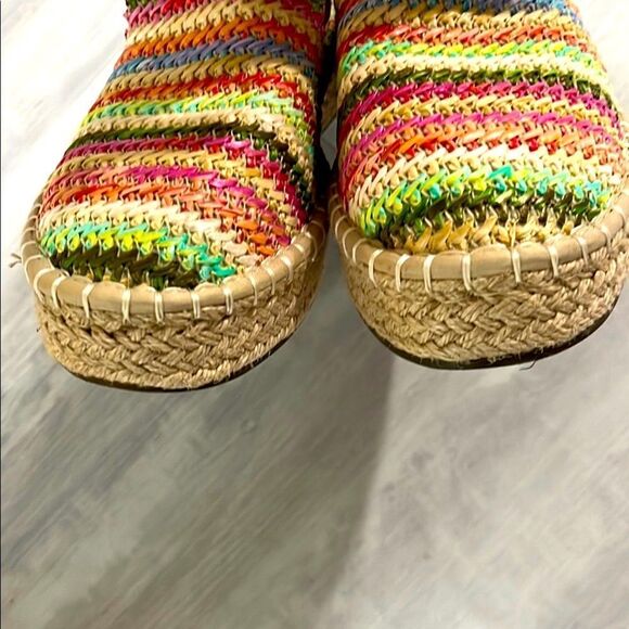 Joie Cara Colorful Espadrilles with Zigzag Design - Picture 9 of 10